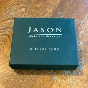 Jason London scenes coasters set of six new in box